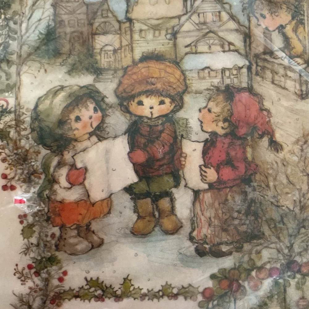 Vintage Hallmark Tiny Tim Wrapping Paper NWT